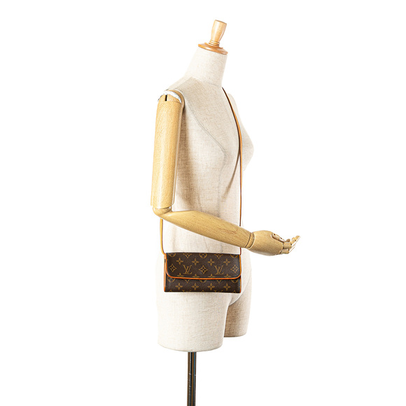 Pre-Loved Louis Vuitton Monogram Pochette Twin PM - Picture 12 of 12